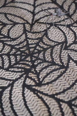 20 Yards Spider Web Lace Ribbon - 3 Inch Black Mesh Net For DIY Crafts & Gift Wrapping