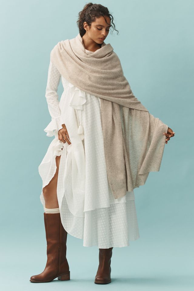 White + Warren Travel Cashmere Wrap #1