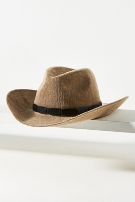 Shop San Diego Hat Co. Norma Knit Rancher In Beige
