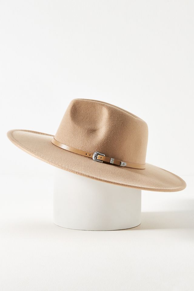 San Diego Hat Co. Felt Buckle Fedora #2
