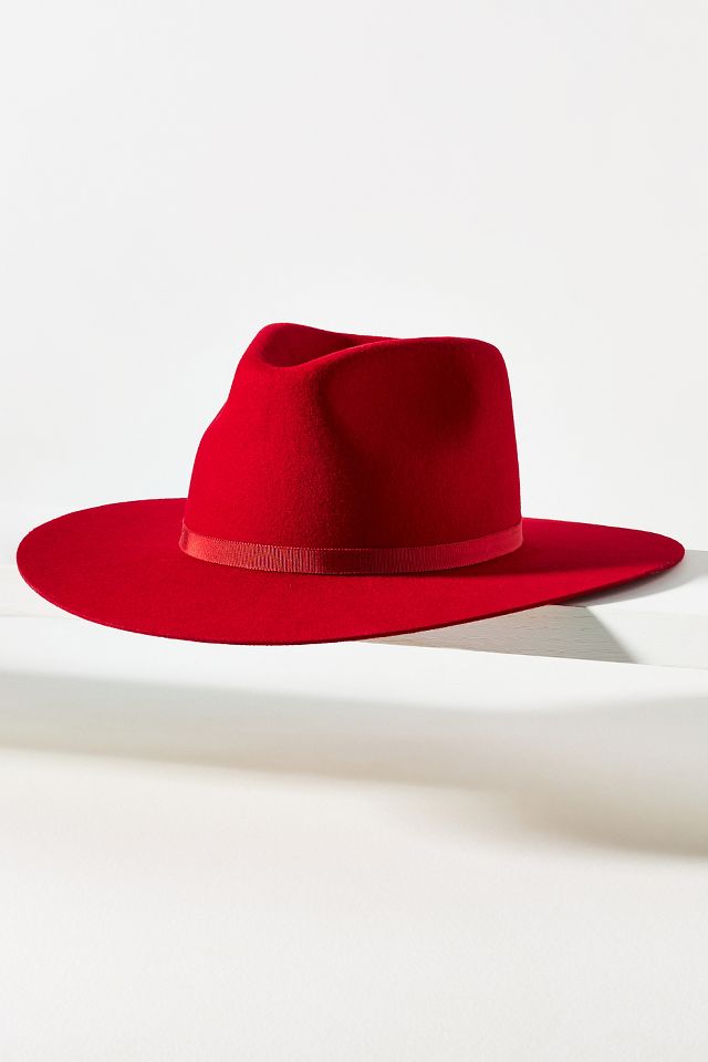 San Diego Hat Co. Lucy Wool Fedora Anthropologie