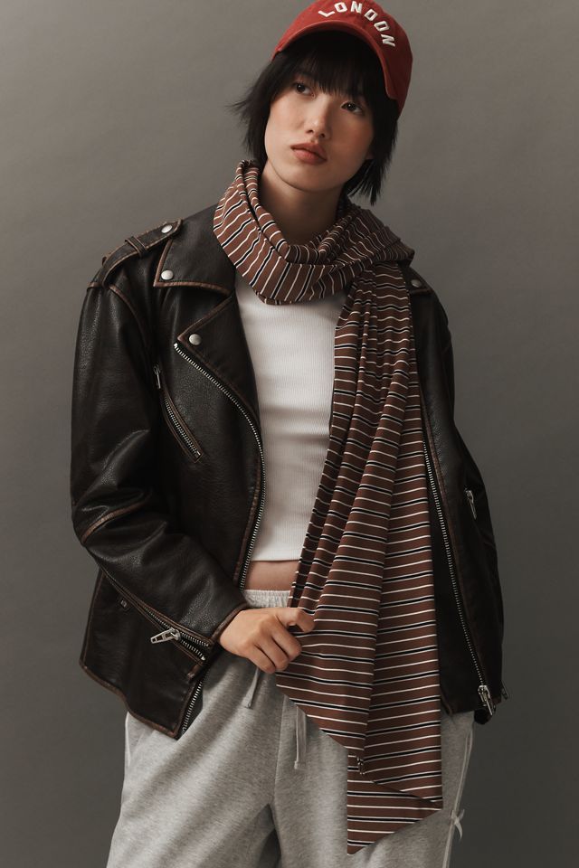 Daily Practice by Anthropologie Mixed Stripe Scarf #1