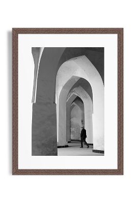 Artfully Walls Mir-i-arab Madrasa In Brown