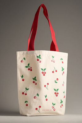 【国内発送】Anthropologie★Rifle Paper Co. トートバッグ RIFLE PAPER CO. キャンバストートバッグ｜バッグ｜オルネ ド