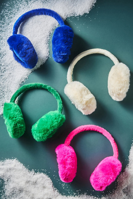 Classic Faux-Fur Earmuffs | Anthropologie UK display picture 2