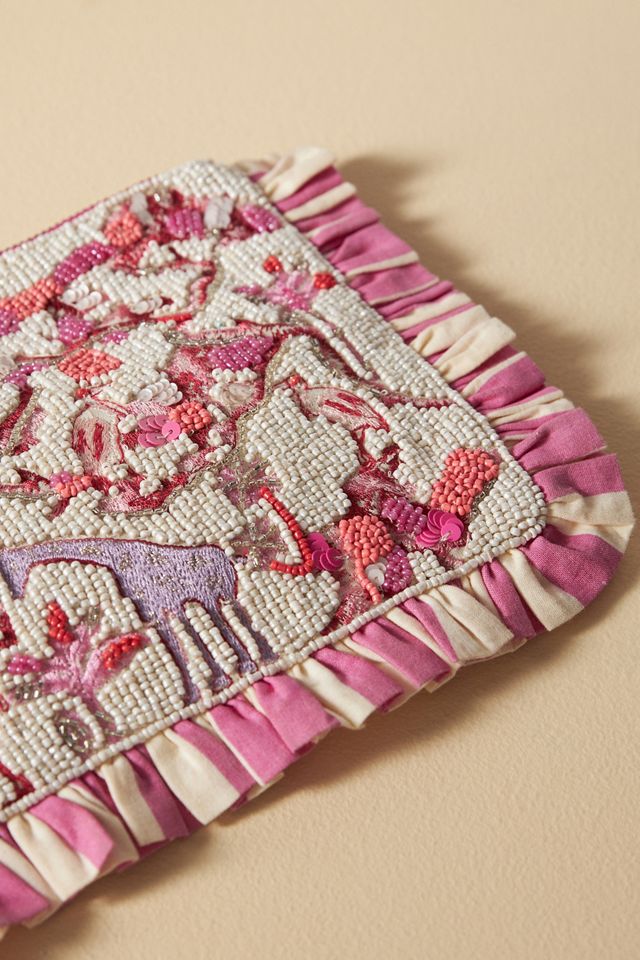 Beaded Toile Clutch #2