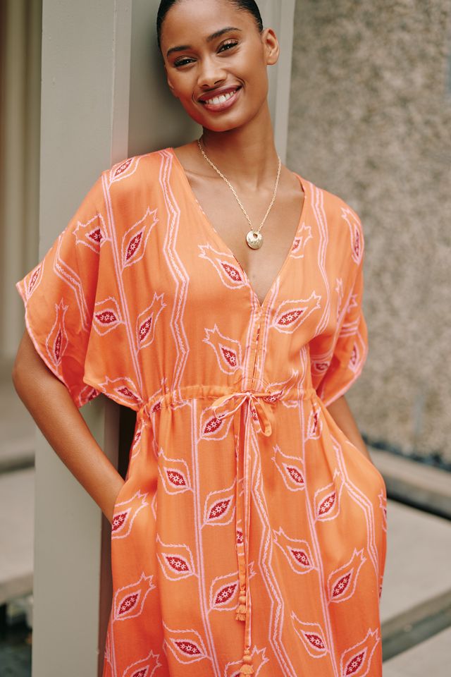 Omika Pia Floral Kaftan #1