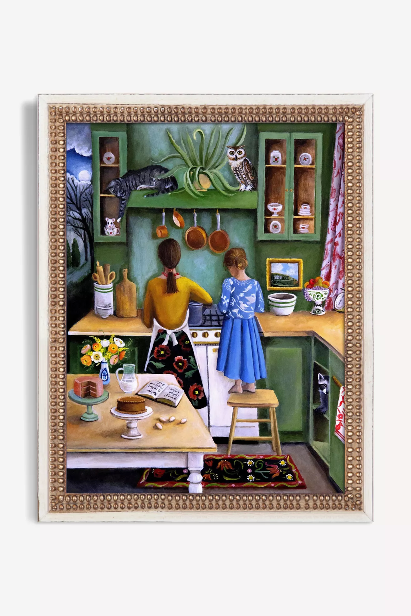 The Night Kitchen People Wall Art