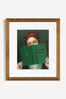 A Victorian's Guide to Time Travel Portrait Wall Art