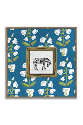 Grand Image Mughal Zebra Wall Art