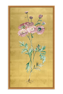 Anthropologie Golden Stem Wall Art