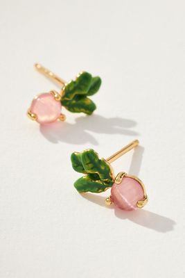 BY ANTHROPOLOGIE VEGGIE POST EARRINGS 