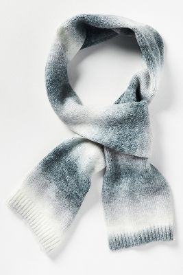 8 Other Reasons Marled Ombre Stripe Scarf In Gray