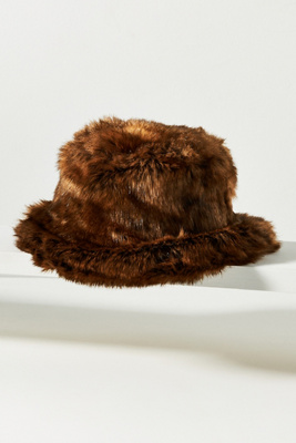 Wyeth Chewie Bucket Beanie In Brown