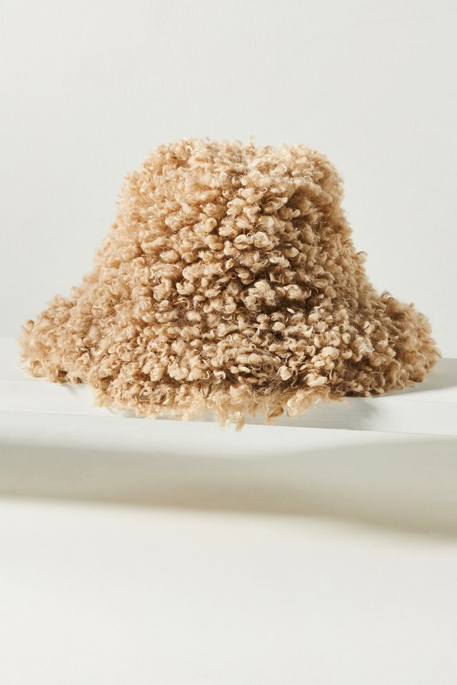 Wyeth Curly Sherpa Bucket Hat #1