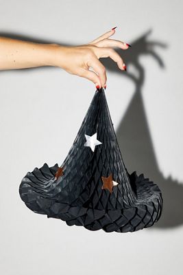 Decorazione di Halloween Cappello da Strega a Nido d'Ape Meri Meri