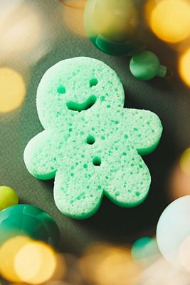 Spongellé Holiday Gingerbread Body Wash Infused Buffer
