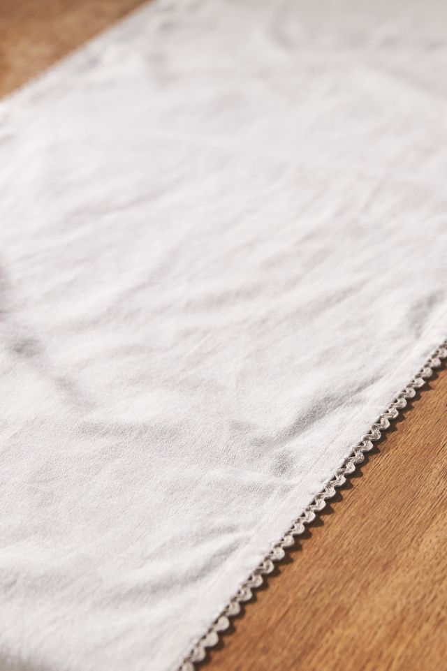 Rickrack Cotton Table Runner #1