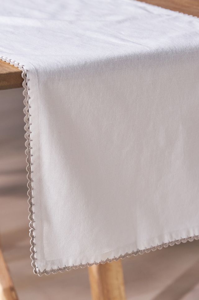 Rickrack Cotton Table Runner #2