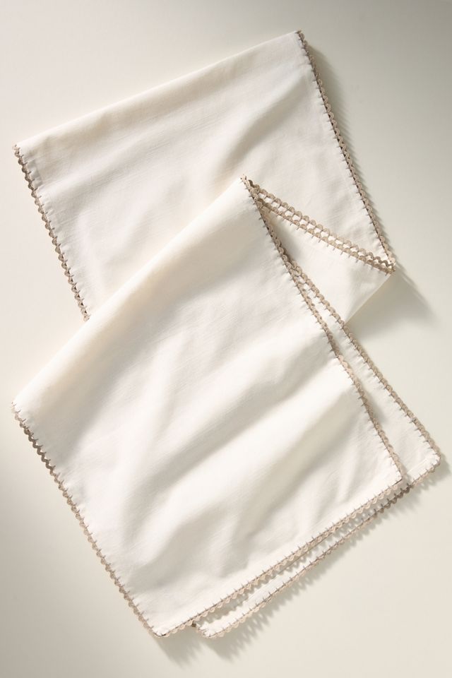 Rickrack Cotton Table Runner #3