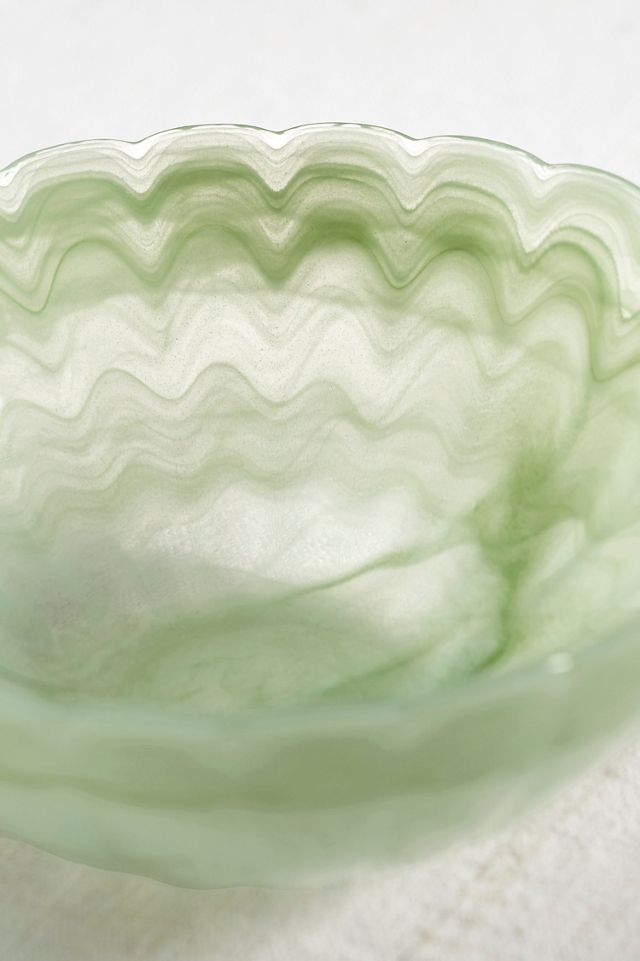 Glass Scallop Bowl #1