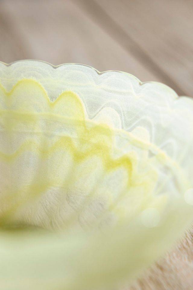 Glass Scallop Bowl #1