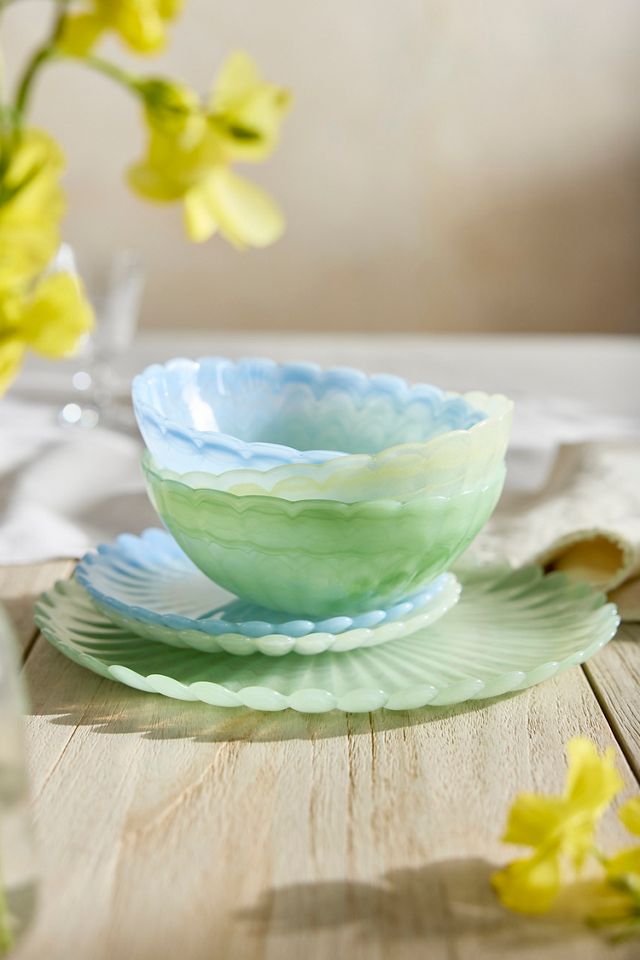 Glass Scallop Plate, Large #3