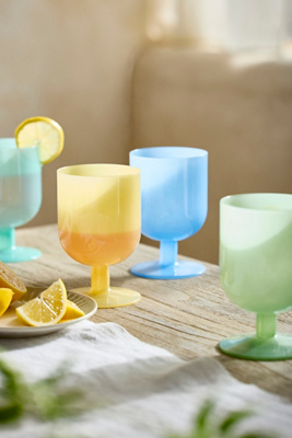 Terrain Milky Footed Glasses, Set Of 2