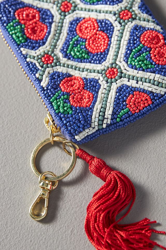 Beaded Coin Purse: Lucky Icons Edition #3