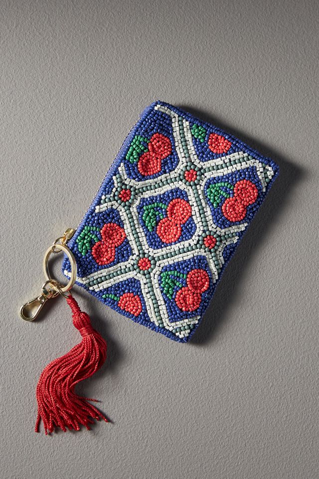 Beaded Coin Purse: Lucky Icons Edition #1