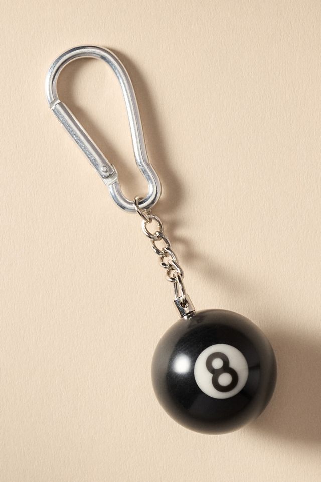 8 Ball Bag Charm #1