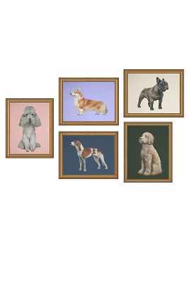 Dog Gallery Wall Art | AnthroLiving