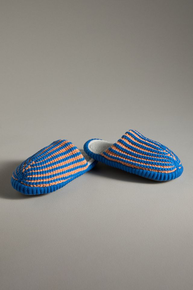 Verloop Chunky Rib Slide Slippers | Anthropologie