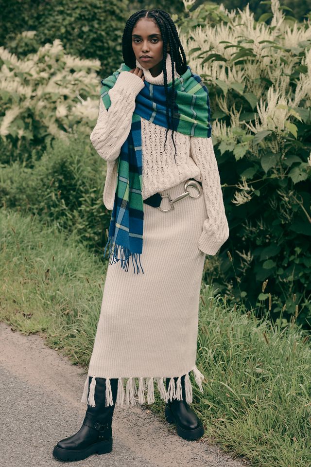 Maeve Lightweight Preppy Scarf #2