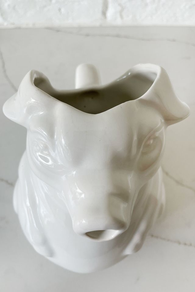 Old Flame Candle Co. Vintage Pottery Pig Pitcher #3
