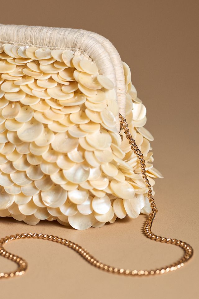 Embellished Shell Clutch #2