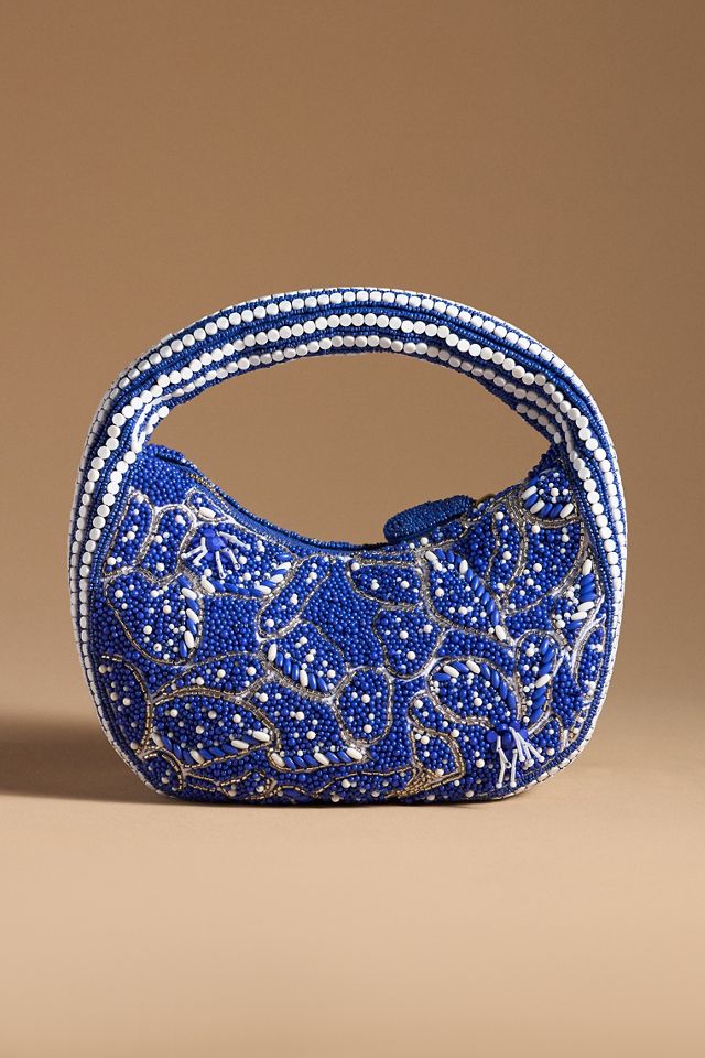 The Tate Beaded Bag: Leaf Edition #1
