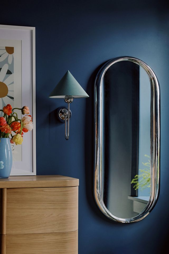 Edie Chrome Sconce Wall Light #1