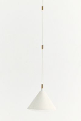 Greenwich Enameled Metal Semi-Flush Pendant