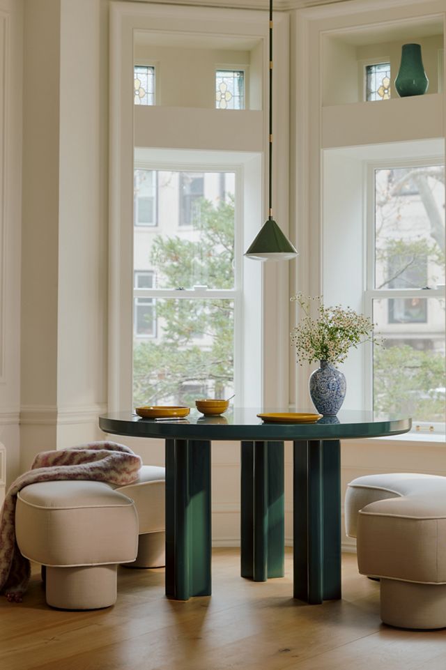 Greenwich Enameled Metal Semi-Flush Pendant #5