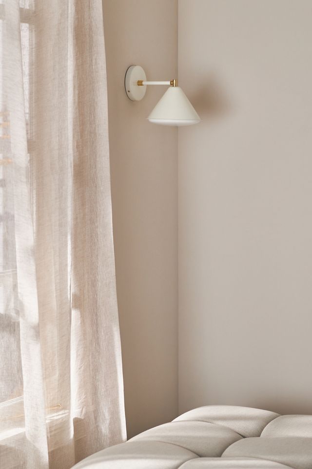Greenwich Enameled Metal Wall Light  #1
