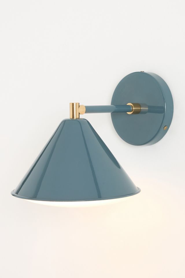Greenwich Enameled Metal Sconce Wall Light #2
