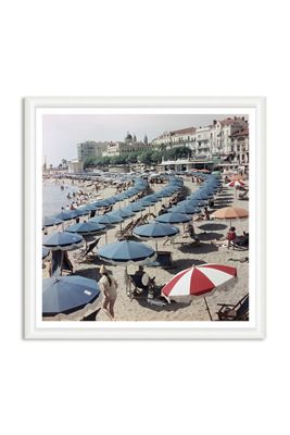 Saint Raphael Beach, 1957 Wall Art by Slim Aarons 