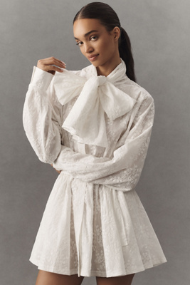 knee length dresses for ladies Super Oversized BF NK Shirt Flared Mini Dress