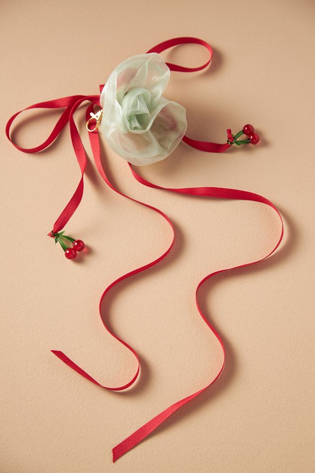 Room Shop Organza Rose Bag Charm #1