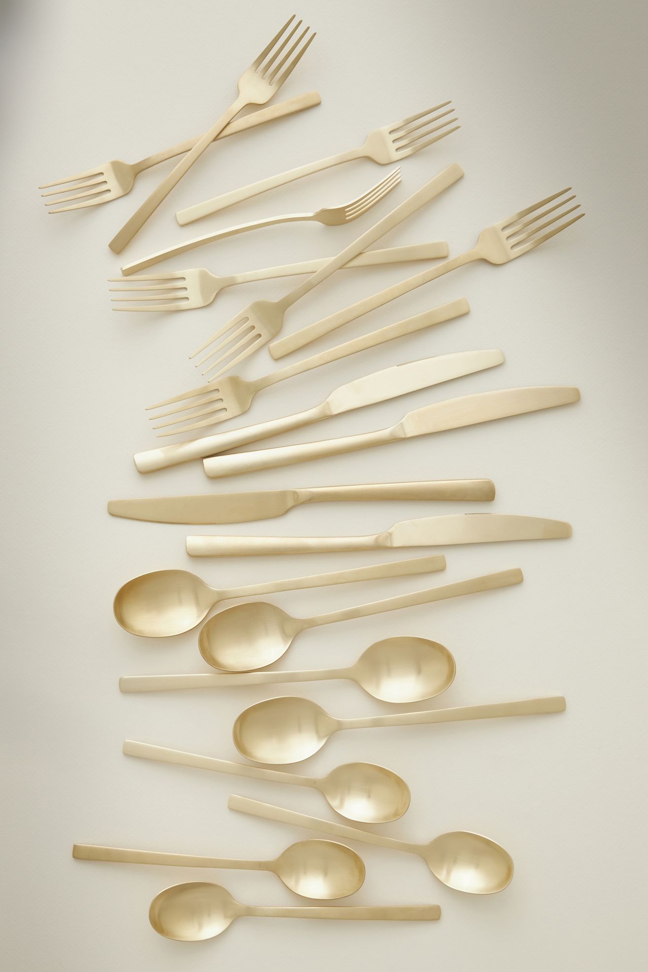 Beacon 20-Piece Flatware - Bronze, One Size