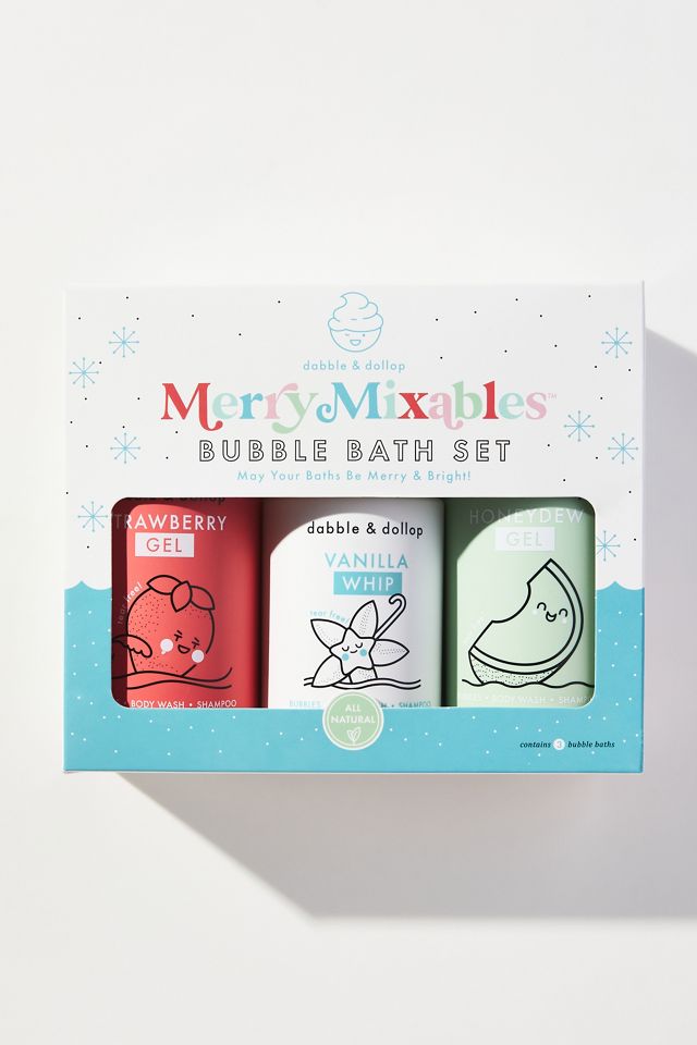 Dabble & Dollop Merry Mixables Bubble Bath Gift Set #1