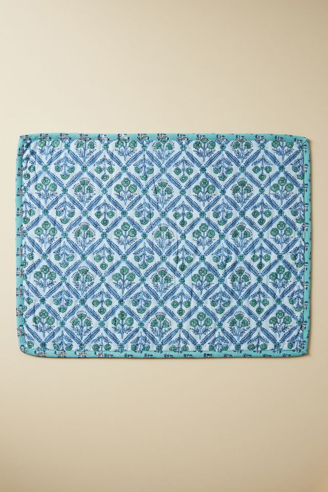 Kiara Block-Print Placemat #1