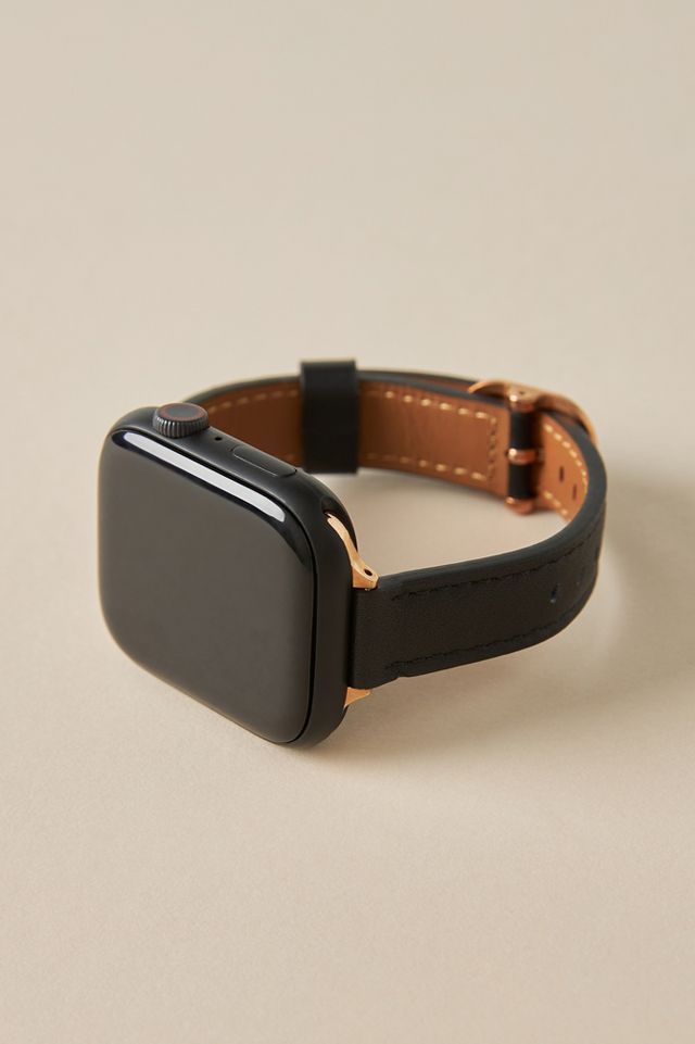 Carmen Skinny Leather Apple Watch Band AnthroLiving