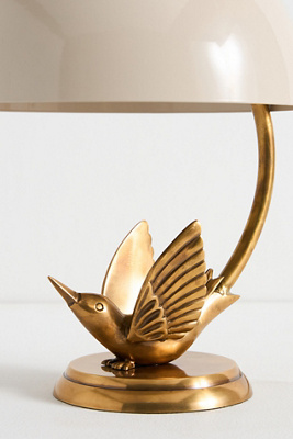 Anthropologie The Icon Table Lamp: Hummingbird Edition